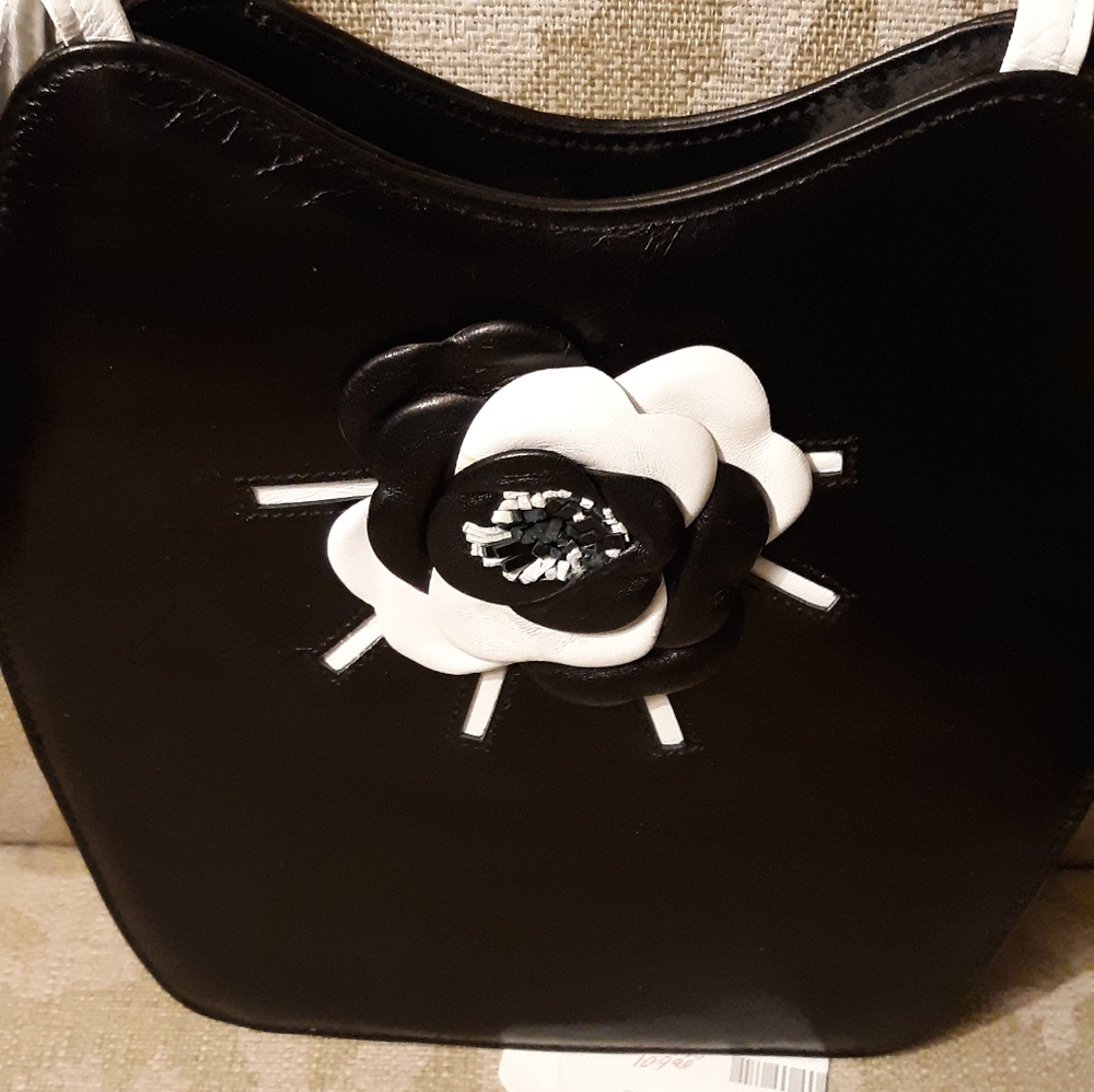 BRIAN JEFFREY LEATHER BAG/ CLUTCH NEW